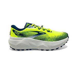 Brooks Caldera 6 Mens Trail Running Shoes Yellow/Green/White | USA-RLB389456